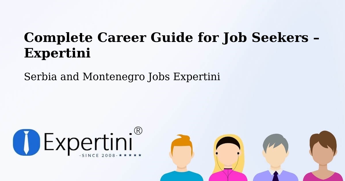 Career Guide for Job Seekers – Prévost - Prévost, Serbia and Montenegro Jobs Expertini