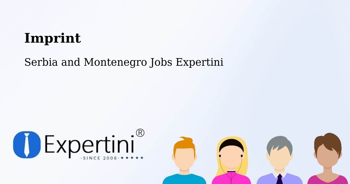Imprint – Prévost - Serbia and Montenegro Jobs Expertini