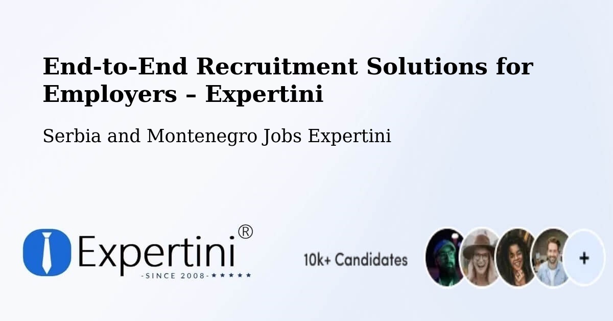 Recruitment Solutions for Employers – Prévost - Prévost, Serbia and Montenegro Jobs Expertini